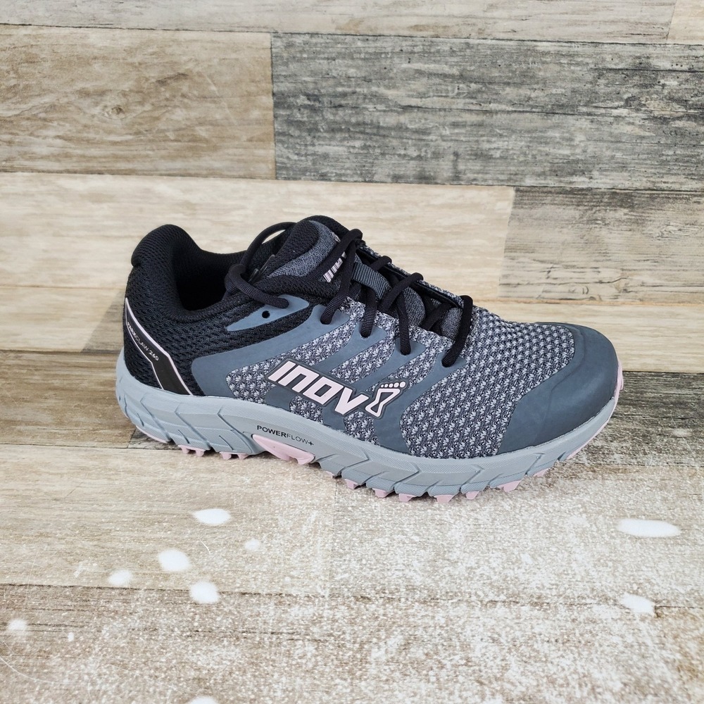 Inov-8 Parkclaw 260 Womens Hiking Shoes Sz 7 Gray Black Lace Up
